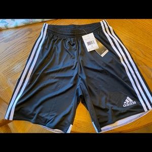 Adidas soccer shorts, size S,  $12 ea and socks $6
